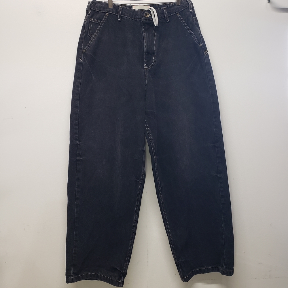 BDG Oversized Baggy Fit Jeans Size M Black Y2K Skater Indie Grunge Streetwear